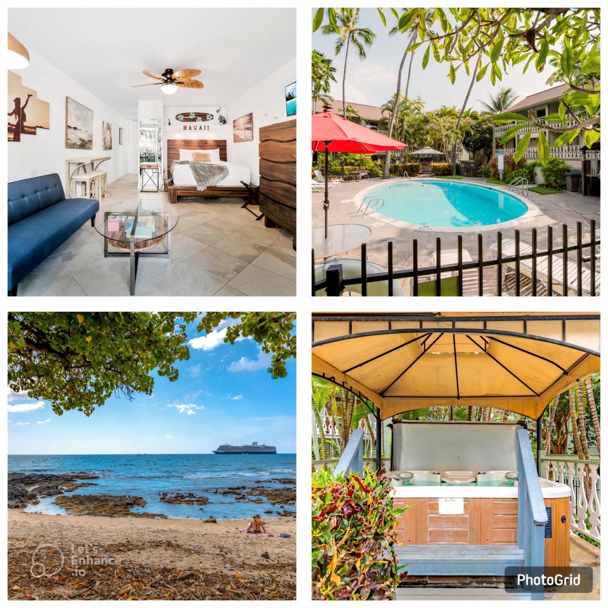 Downtown Hawaiian Paradise Condo With Hot Tub, Pool & Beach - Kona Islander Inn Kailua-Kona Luaran gambar